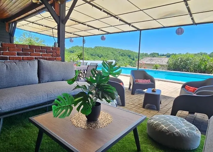 Le Du Besson Ferienhaus Cassagne